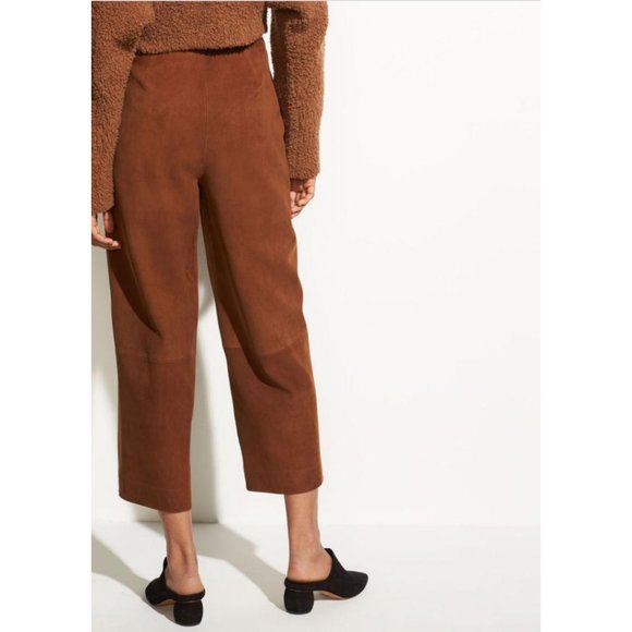 Vince Suede High Waist Culottes - Picture 3 of 16